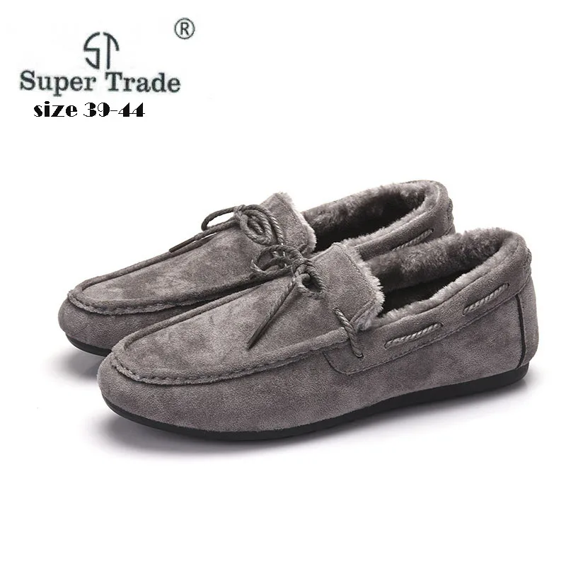 winter flat moccasins