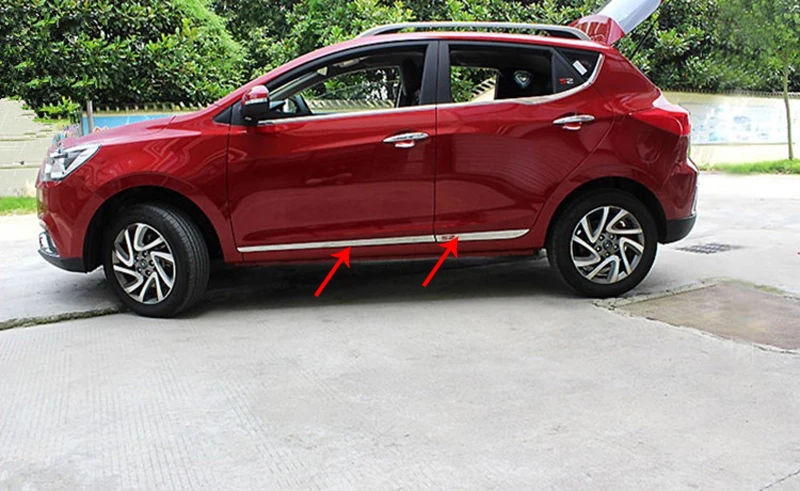 4 шт. для JAC Refine S2 корпус украшение дверь боковая защита нержавеющая