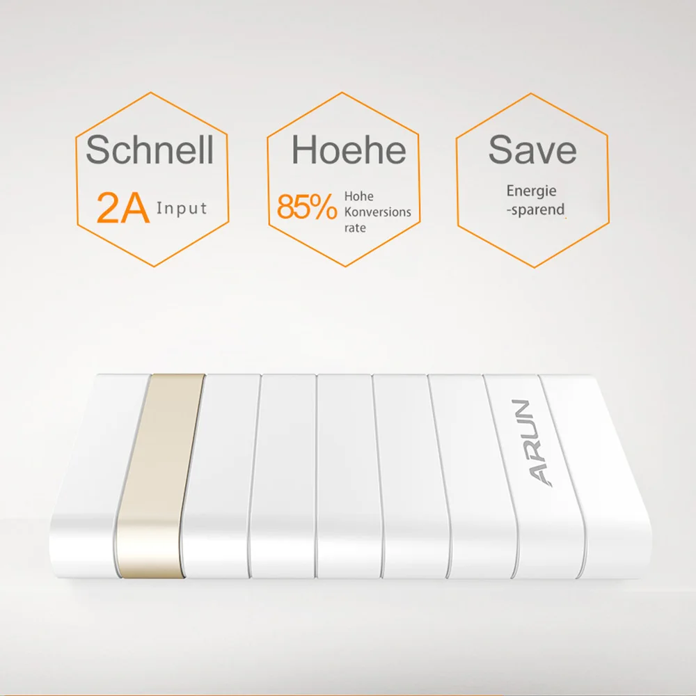 ARUN FS Max power Bank 20000 мАч внешний аккумулятор для смартфона|bank mah|bank 20000power bank |