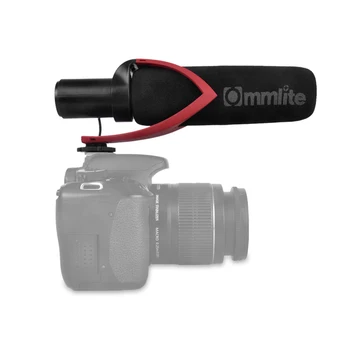 

Commlite CoMica Electrit Directional Condenser Shotgun Microphone CVM-V30R for Interview with Camera Camcorder