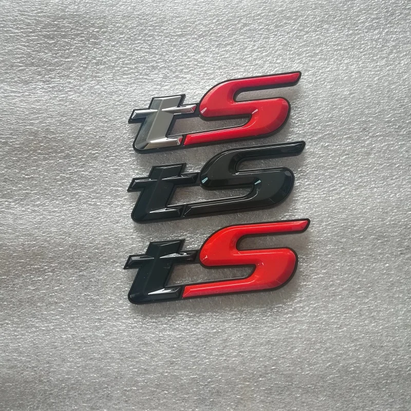 ABS 3D TS эмблема значок наклейка отличная гладкая глянцевая наклейка для Subaru Forester BRZ WRX STI аксессуары для стайлинга автомобилей