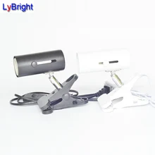 E27 винт лампы держатель Универсальный зажим лампы для настольной лампы витрина магазина Spotlight рыбы в аквариуме DIY Аксессуары к осветительным приборам