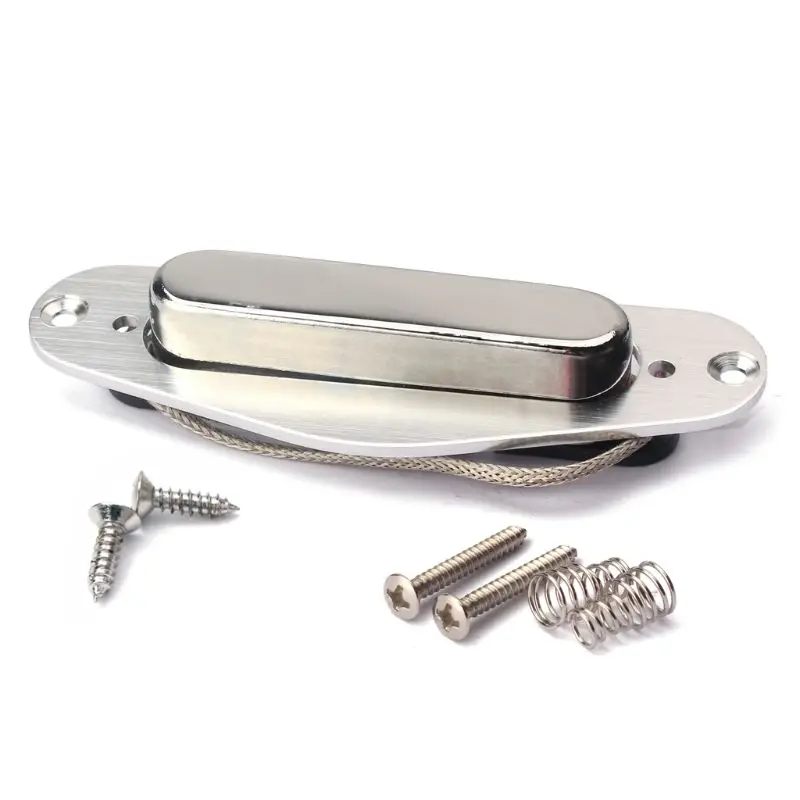

single coil Pickup and frame for Vintage TL guitar Parts Alnico 5 Chromic color Pickup Parts Accessories W20