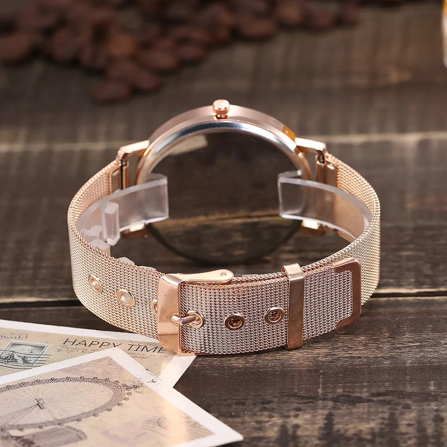 Vansvar часы из нержавеющей стали с золотым и серебряным сетчатым покрытием для женщин лучший бренд класса люкс повседневные часы женские наручные часы Relogio Feminino подарок