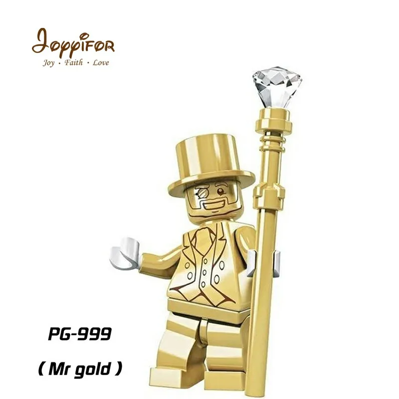 

JOYYIFOR Imperial Mr goldThe first generation Iron man Collectible Building Blocks Compatible with Legoingly Military Soldiers
