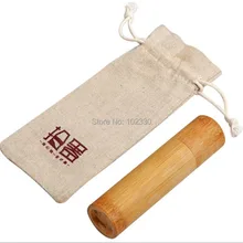 Бамбук Чай Caddy кунг-фу Чай комплект Чай ящик для хранения канистра прокладка крышки Jar бутылка путешествия угги