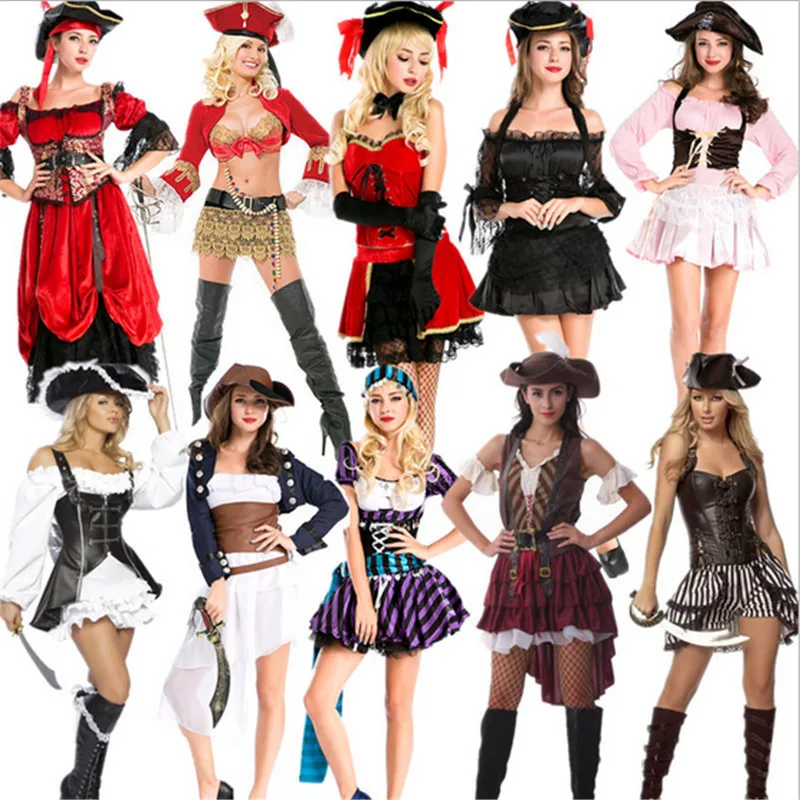 Buy 2017 New Sexy Women Pirate Costume High Quality