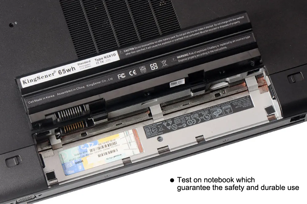 Аккумулятор KingSener Korea Cell N3X1D для Dell Latitude E5420 E5430 E5520 E5530 E6420 E6520 E6430 E6440 E6530 M5Y0X HXVW