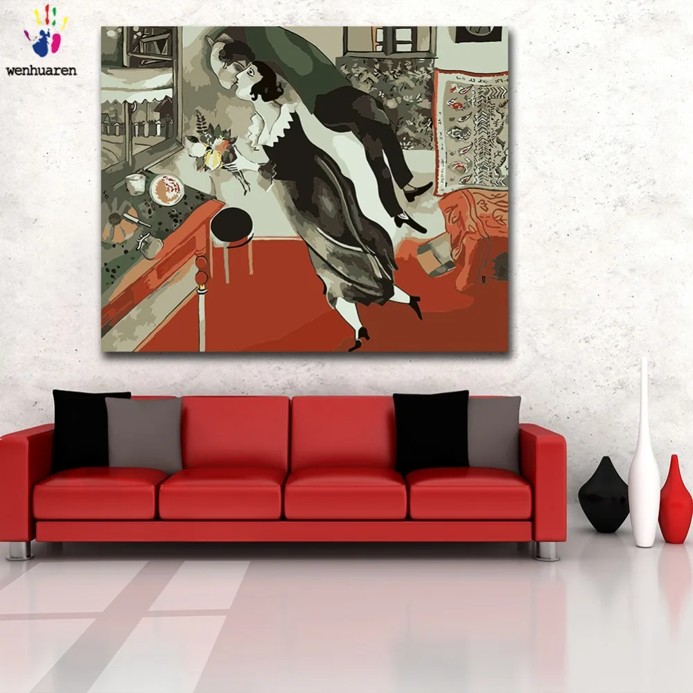 

DIY colorings pictures by numbers with colors Famous painter Birthday picture drawing painting by numbers framed Home