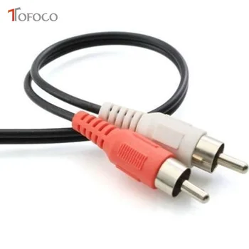 

Dual 20CM RCA Cable Stereo Audio Video Adapter 3.5mm Cable Double Female Jack To 2RCA Male Socket 3.5 Y Plug Converter TOFOCO