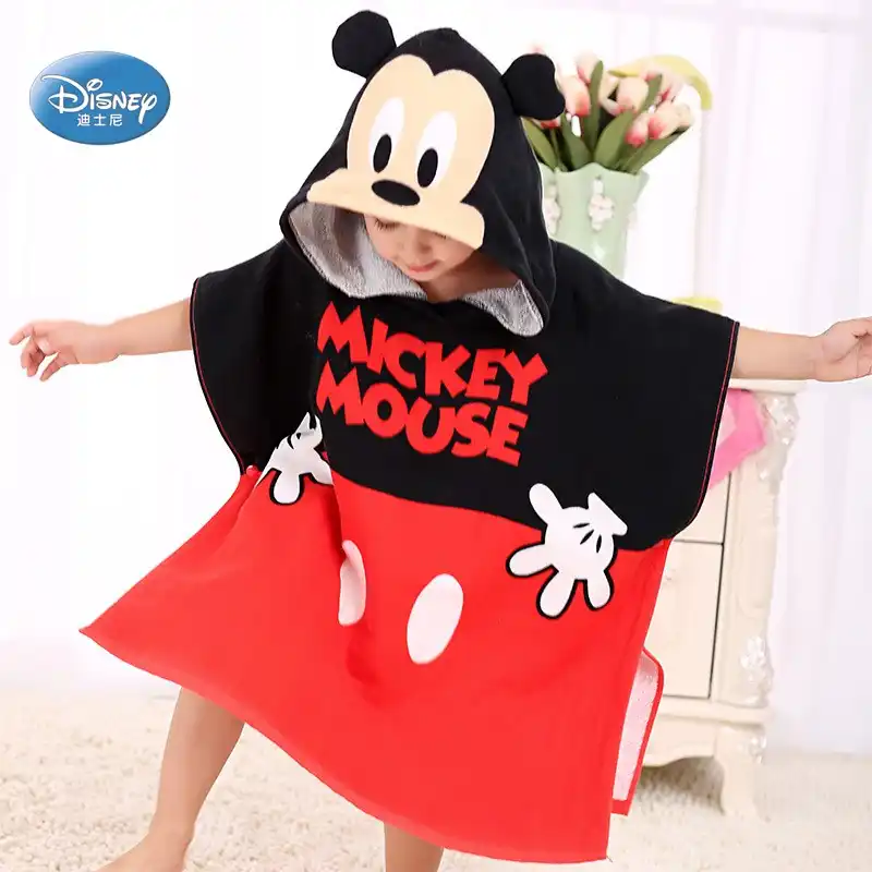 minnie mouse hooded beach towel
