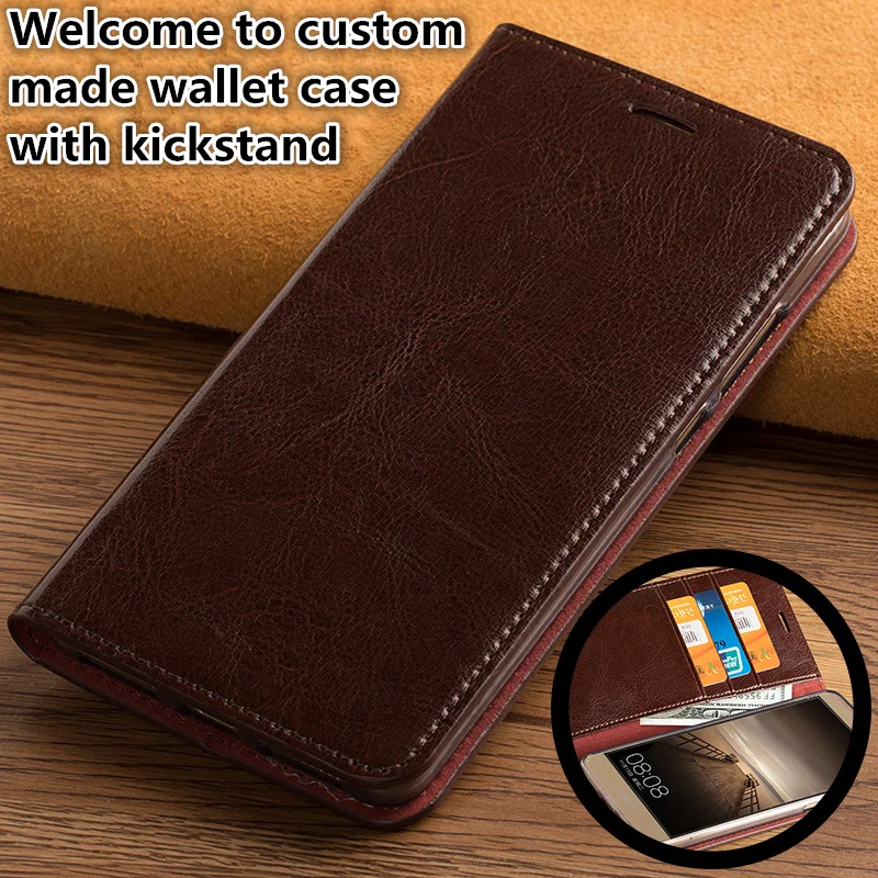 

ZD15 Genuine leahther multifunctional phone bag for Apple iphone 6 Plus flip case for Apple iphone 6S Plus phone case