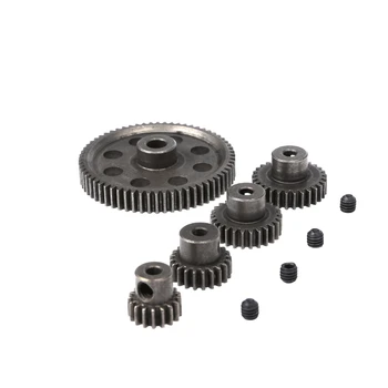 

Steel Main Gear HSP RC 1/10 11176&11184 Differential Steel Main Gear 17-64T Motor Gears Parts for Gear 64T/ 26T/ 21T/ 17T Parts