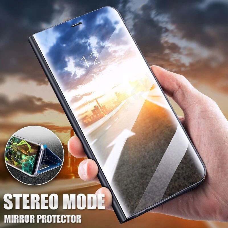 

360 Full Cover For Huawei Honor 8X Max Nova 3 10 Note 10 Play 8 Mirror Case Shockproof Flip Phone Bag Cases For Huawei Nova 3 3i