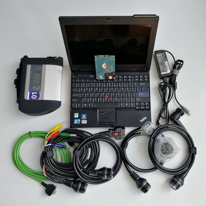 Программное обеспечение MB Star C4 SD V06.2021 для OBD 2 считывателя кодов б/у ноутбука X201t I7