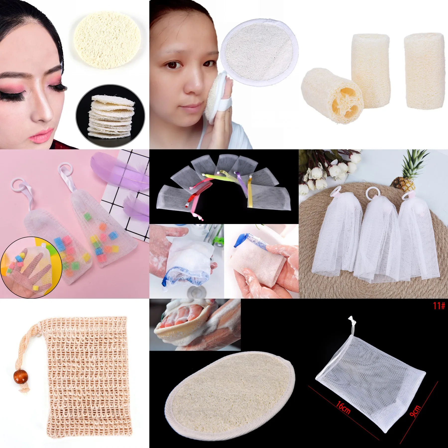 

1/3/5/10Pcs Hanging Nylon Soap Mesh Bag Mesh Net For Foaming Cleaning Bath Soap Net Bathe Cleaning Gloves