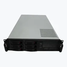 2u650mm горячей замены сервера шасси 6 диск сервера Поддержка atx материнских плат питания стойку шасси