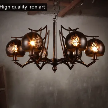 

DOXA Creative Retro Pendant Lamp Loft Style Industrial Lighting Vintage Pendant Lights Cafe Bar Iron Hanglamp Restaurant Fixture