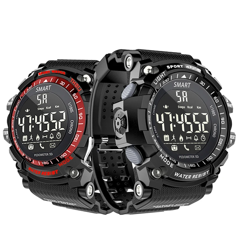 Waterproof Smart Watch EX16 Bluetooth Clock Notification Remote Control Pedometer Sport Watch Outdoor Swimming Men Smartwatch