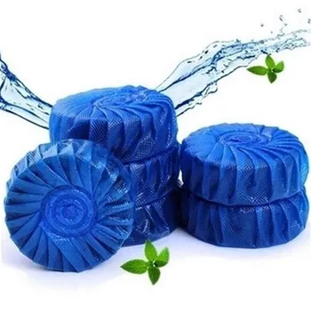 

10Pcs/Bag Powerful Toilet Bowl Cleaner Disposable Deodorizer Automatic Deodorant Helper Stain Remover Fragrant Ball For Bathroom
