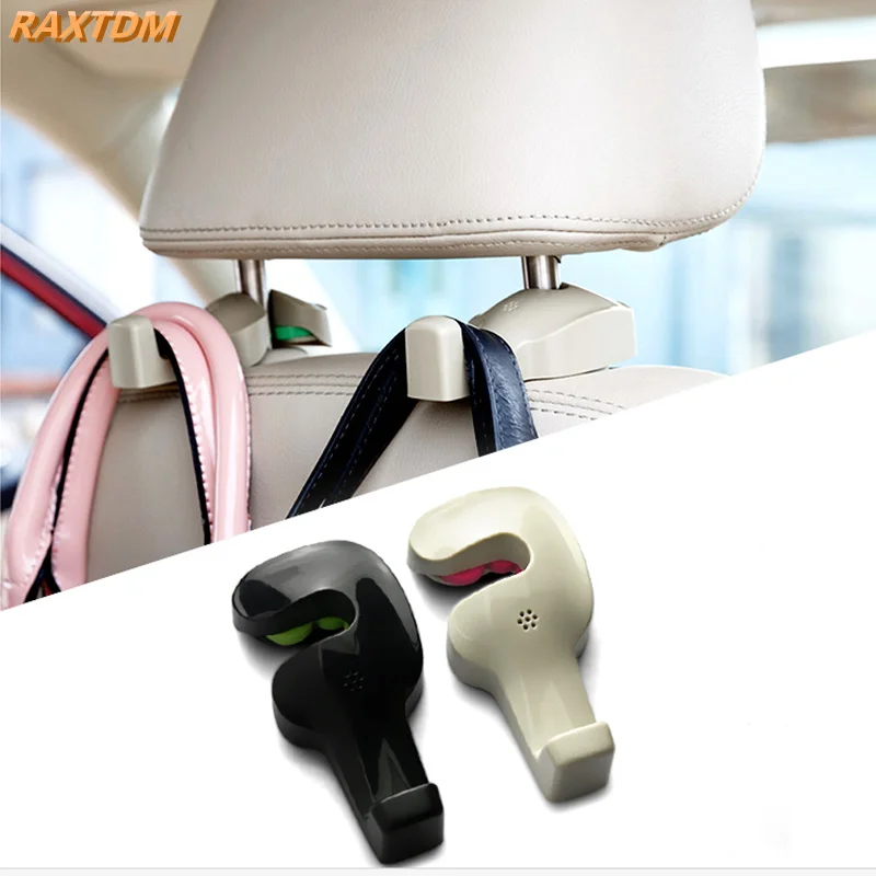 

2 Pcs Car Seat Back Hook Environmental Multifunctional On-board Sundry Universal Internal Decoration Accessories Car-styling