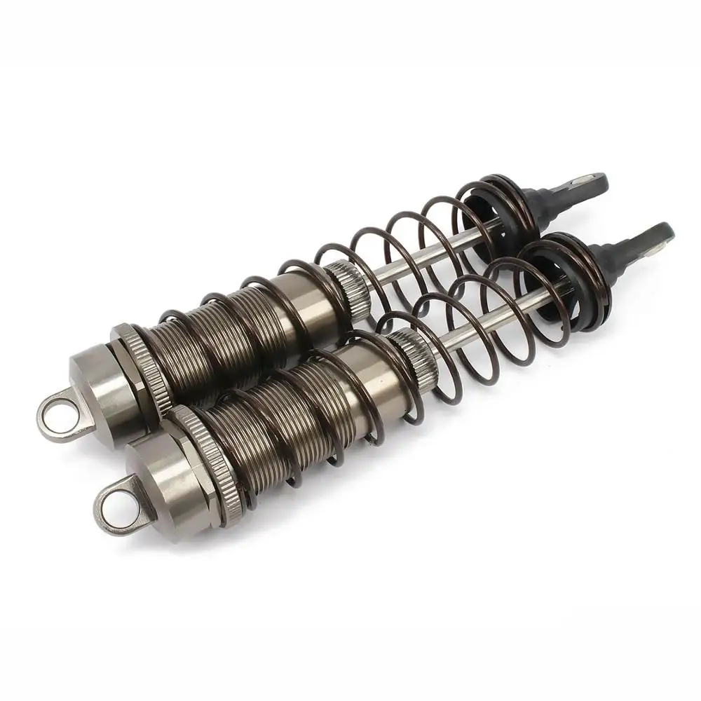 2PCS Oil Filled Style Adjustable 140mm Aluminum Shock Absorber Damper