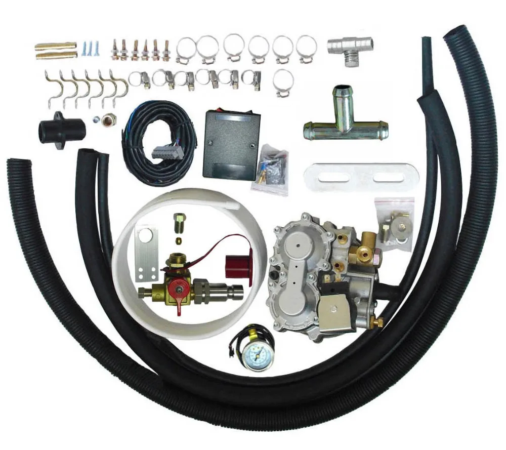 CNG Methane Conversion Kit Dual Fuel System for Diesel Engine Vehiclesin Fuel Inject. Controls