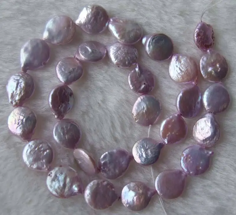Около 11 мм 12 Фиолетовый монета жемчужина DIY Strand камень свободные бусины 15&quot|bead