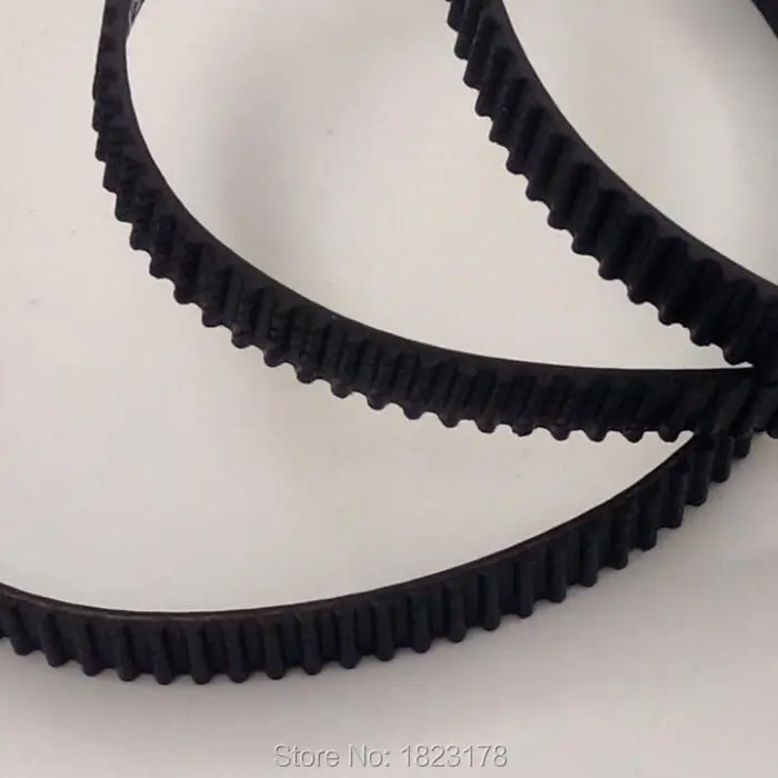 

4pcs/lot GT2 200 10 closed loop rubber 2GT timing belt 200-GT2-10 Length 200mm Teeth 100 width 10mm for 3D printer