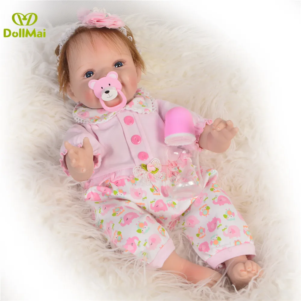 Кукла Bebe силиконовая кукла для новорожденных девочек игрушки bb Reborn bonecas realista