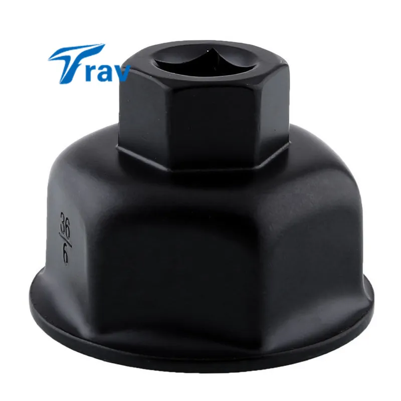 

Automotive Car Black Oil Filter Wrench Socket 27mm For Truck Minicooper