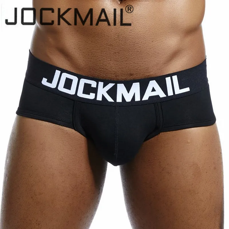 JOCKMAIL 6 шт./лот Мужское нижнее белье дышащие хлопковые трусы сексуальное мужское