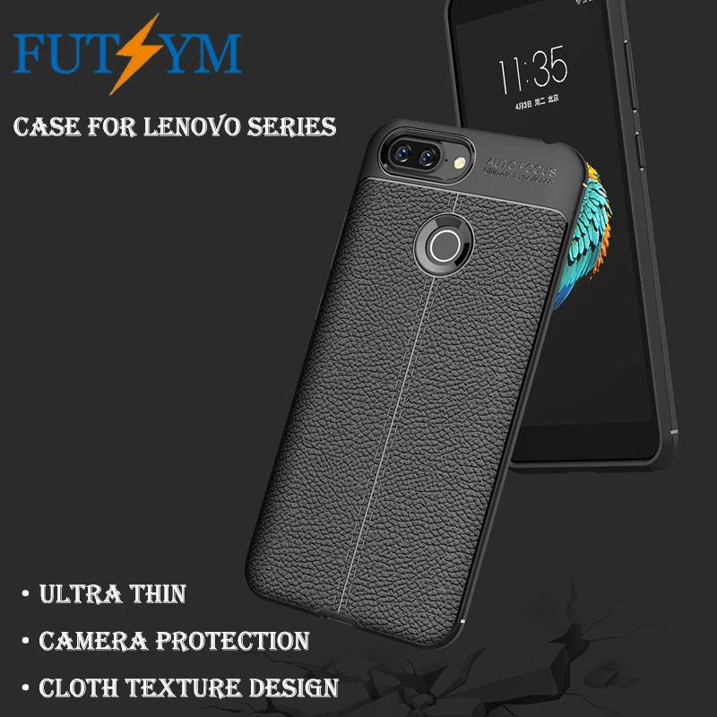 

Luxury Ultra Slim Leather Texture Soft Back Cover Case for Lenovo K8 Note Case 360 Shockproof for Lenovo K8 S5 Z5 Case Fundas