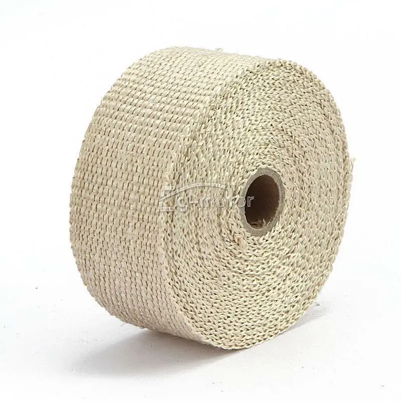 

5M HIGH HEAT EXHAUST INSULATION HEADER PIPE TAPE WRAP FIREPROOF FABRIC CLOTH