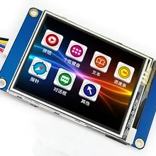2,8 дюймов USART ичм 65 К SPI TFT ЖК-дисплей Сенсорный экран модуль с шрифт изображение 240(RGB)* 320 4 МБ FLASH