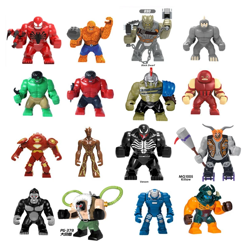 For legoing Large Figures super cool Hulk Buster Thanos Black Dwarf Dogshank Venom Iron Man Building Blocks Toys gifts Kids Toys For legoing Large Figures super cool Hulk Buster Thanos Black Dwarf Dogshank Venom Iron Man Building Blocks Toys gifts Kids Toys