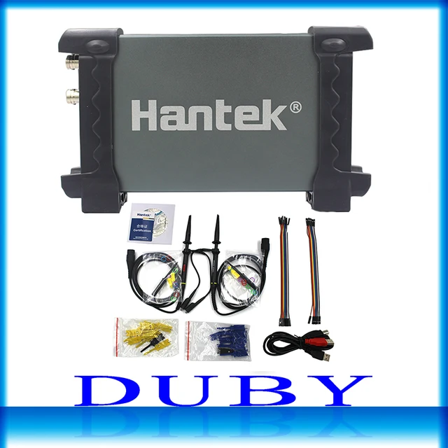 Special Price Hantek 6022BL PC USB Oscilloscopes Digital Portable 2Channels 20MHz Bandwidth Osciloscopio Portatil 16Channels Logic Analyzer 