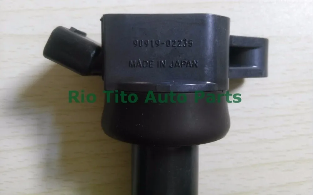 1 sistema de encendido de bobinas de encendido 90919-02235 apto para toyota Japón piezas originales