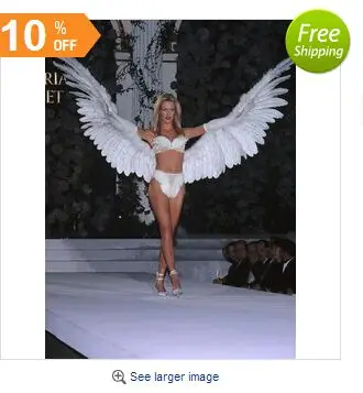

Custom Unique high quality white large size Angel Devil Feather Wings stage performance COSPLAY props