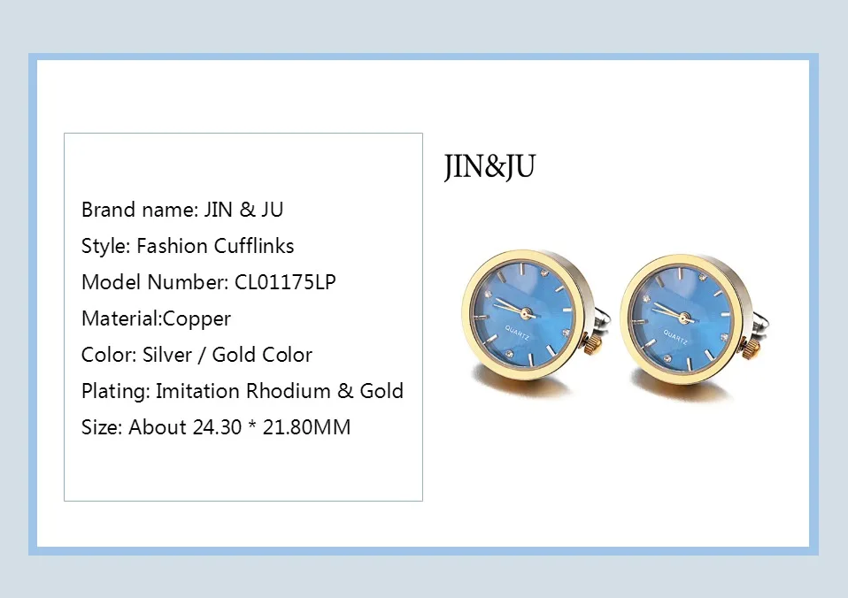 JIN& JU, мужские ювелирные изделия, Новое поступление, мужские футболки с изображением часов, дизайнерские ювелирные часы, запонки, мужские ювелирные изделия, свадебные мужские запонки для жениха