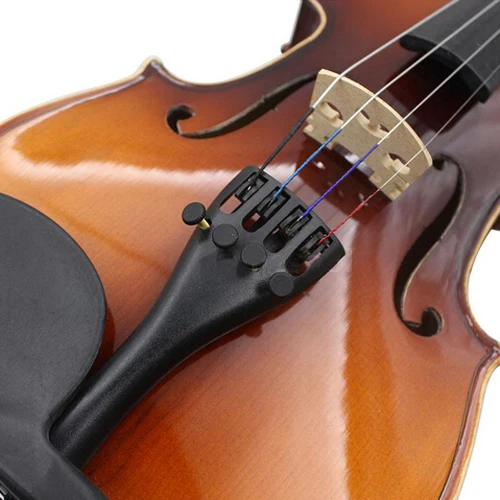 Оптовая продажа 5X скрипки СКРИПКА Tailpiece холм стиль + 1x Tailgut Tailcord 4 тюнеры