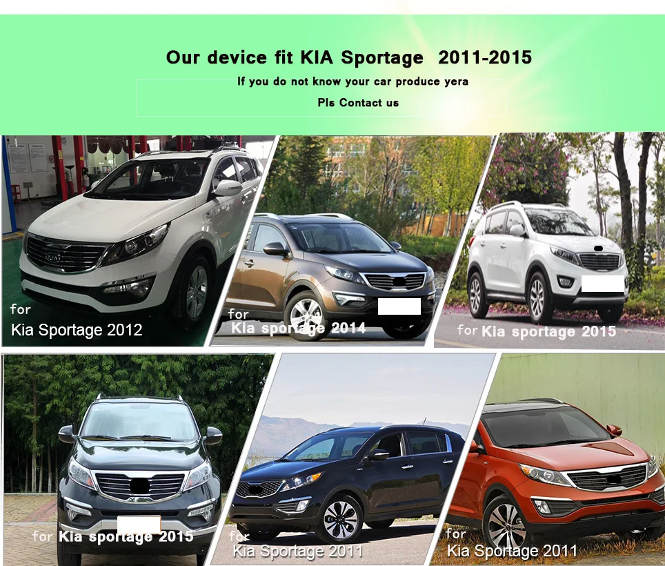 Discount 2Din Android 9.0 4GB IPS Screen 1024*600 Car PC Tablet Dvd Player For Kia Sportage R 2011 2012 2013 2014 2015 GPS Radio Audio 1