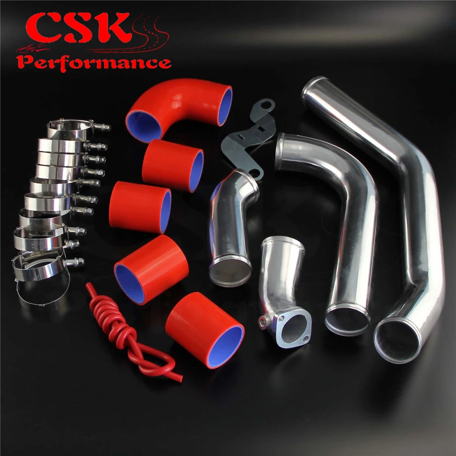 Aluminum intercooler piping kit for Mitsubishi lancer EVO 1 2 3 I III