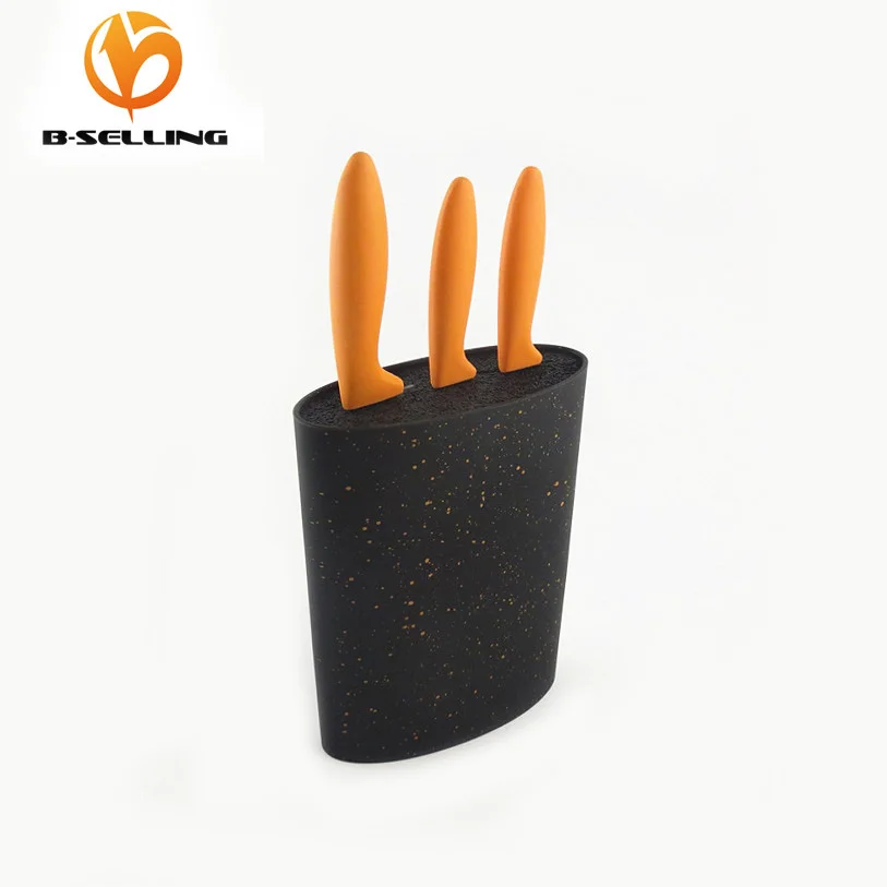 Buy plastic ceramic holder knife and knife stand block
