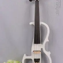 Yinfente 4/4 Электрический Скрипки молчание полного Размеры эбеновые крепления Скрипки тетива чехол для наушников канифоль много цветов на выбор#8 Вт