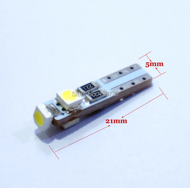 10X авто светодиодный T5 3 светодиодный smd 3528 Клин светодиодный светильник лампа 3SMD белый Индикаторы приборной панели Подсветка приборной панели автомобиля