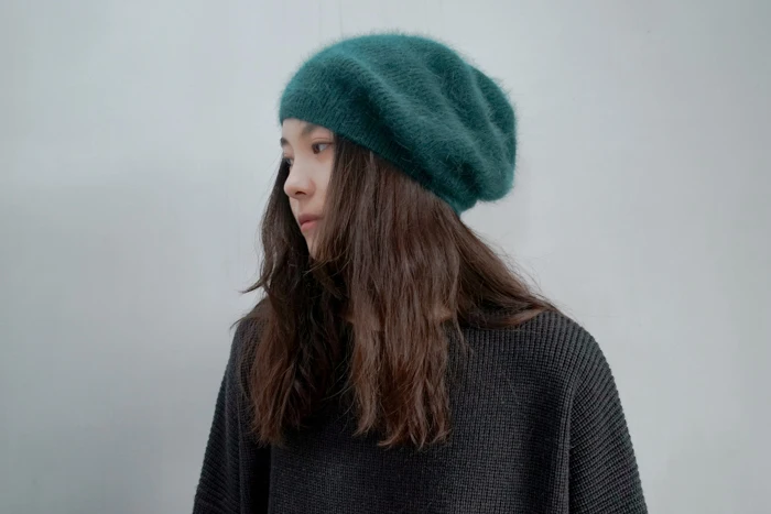 Женская зимняя женская и мужская шапка, милая плюшевая норковая кашемировая шапка, зимняя Корейская утолщенная шапка,, h1010