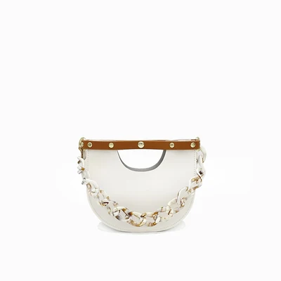 acrylic chain purse