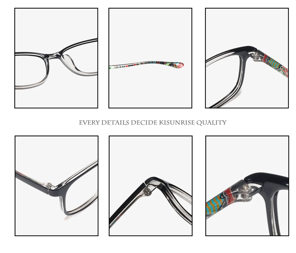KISUNRISE Корея TR печать ультра легкие удобные модные очки Рамка корректирующие очки при близорукости оправа KS053