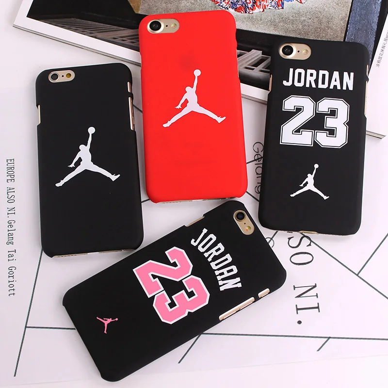 Jordan Phone Bag Case For iPhone 8 7 6s Plus 5s SE Hard ...